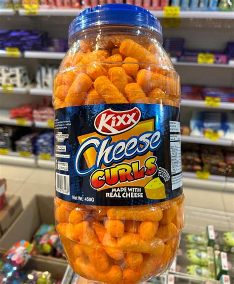 kixx cheese curls|Kixx Cheese Curls (450g) .